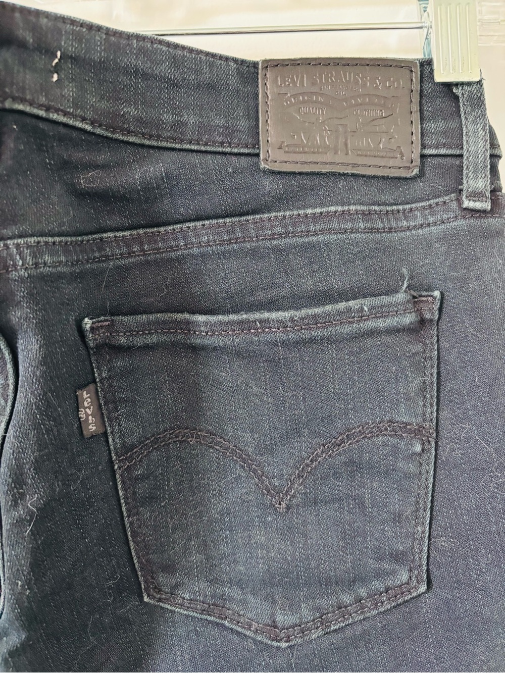 Levi's 711 Women's Black Skinny Jeans